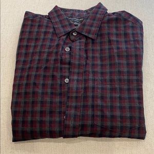 Mens Casual Button-Down Shirt